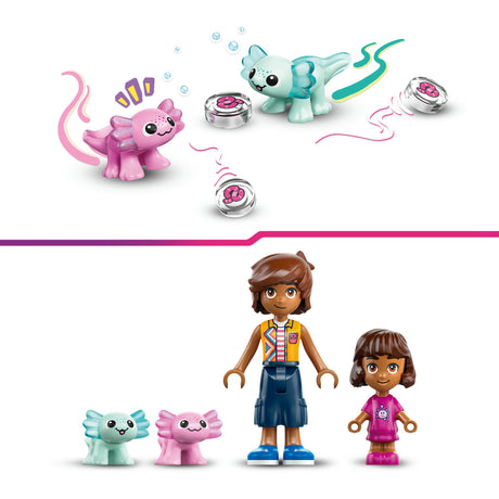 Lego friends axolotl eventyrbådbyggesæt - legetøj - 42681