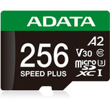 Adatahastighed plus microSDXC 256 GB hukommelseskort (uhs-i u3, klasse 10, v30, a2)