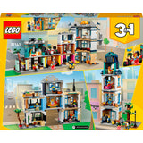 Lego Creator 3-i-1 - hovedgadebygningslegetøj (31141)