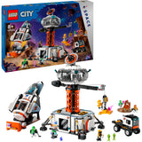 Lego City - rumbase og raketaffyringspude byggelegetøj (60434)