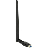 Delock USB 3.0 dual-band WLAN stick antenne (sort)
