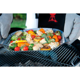 Weber premium grillkurv grøntsagskurv (rustfrit stål)