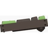 Iqunix f97 happy ape trådløst mekanisk tastatur (brunt, us-layout (qwerty), cherry mx red, 96%, rgb-lysdioder, hot-swappable, pbt, 2.4ghz | bluetooth 5.1 | usb-c)