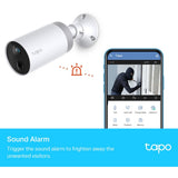 Tp-link tapo c400s2 sikkerhedskamera (hvid)