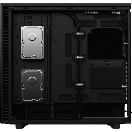 Fraktal design definerer 7 xl stort tårnhus (sort | 4x USB-A | 1x USB-C)