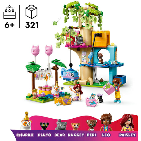 Lego friends 42666 kattefødselsdag og træhytte