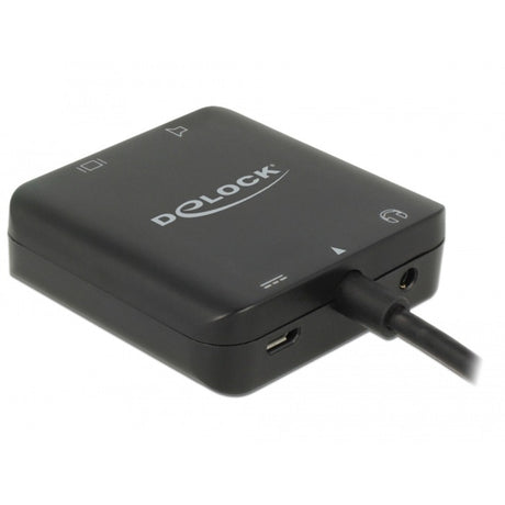 Delock HDMI audio extractor kompakt adapter (sort, 0,3 meter, 4k 60hz)