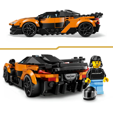 Lego ® speed champions mclaren w1 – de echte supercar met 1 minifiguur - raceauto - 77257