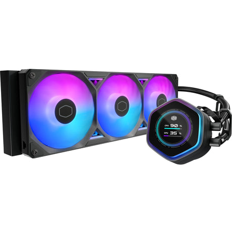 Cooler Master MasterLiquid 360 Atmos II LCD ARGB Vandkøling (sort)