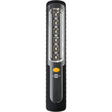 Brennerstuhl LED lommelygte med batteri, håndlampe med dynamo, til opladning (med 6 lyse SMD LED'er og 9 timers lys varighed)