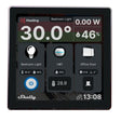Shelly wall display sort kontrolpanel (sort)