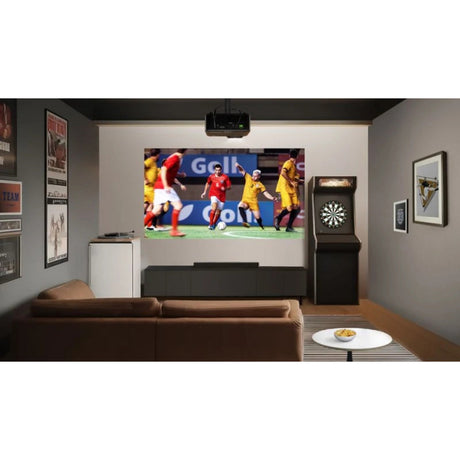Viewsonic LX700-4KE RGB 4K HDR laser hjemmebiografprojektor (sort, 5200 RGB laserlumen)