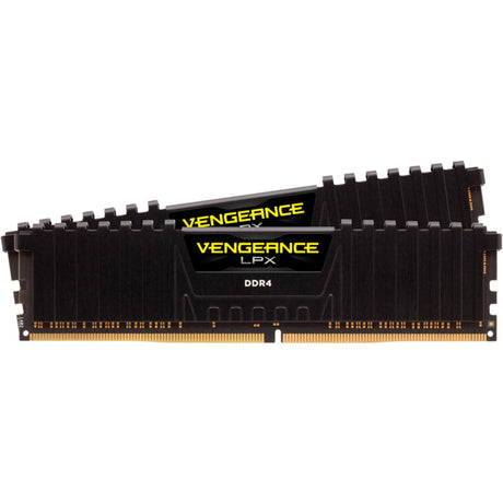 Corsair vengeance lpx 32 GB ddr4-3200 (2x 16 GB) RAM (sort, cmk32gx4m2e3200c16, xmp 2.0)