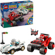 Lego Sonic the Hedgehog 77118 Silvers Car vs. knuckles' monstertruck