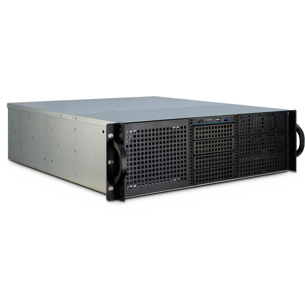 Inter-tech 3u-30248 rackhus (sort | 2x USB-A)