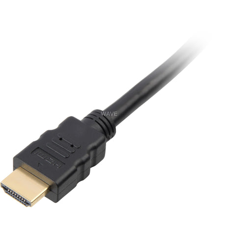 Sharkoon HDMI > DVI-D (24+1) kabel (sort, 1 meter)