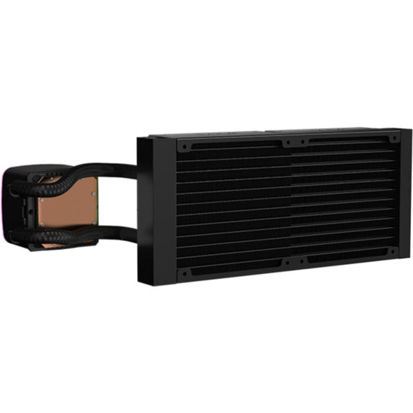 Xyz pc gear aquapulse aio 240 vandkøling (sort, argb, pwm)
