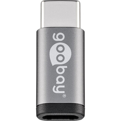 Goobay USB-C > USB Micro-B 2.0-adapter (grå)