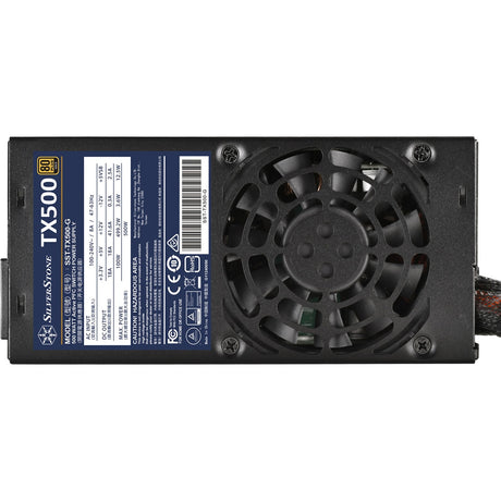Silverstone sst-tx500-g 500 watt strømforsyning (sort, 2x pcie)