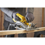 Stanley fatmax v20 18v rundsav 190mm håndrundsav (sort gul, batteri og oplader inkluderet, med kuffert)