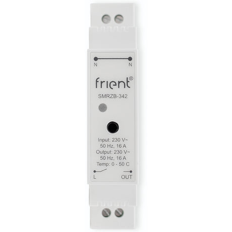 Frient smart din relæ relæ (lys grå, zigbee)