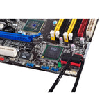Silverstone sata iii kabel 30 cm (sort, 6gb s, lavprofilstik, cp11b-300)