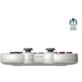 8bitdo sn30 pro gamepad (lysegrå, bluetooth, usb, pc, nintendo switch switch 2)