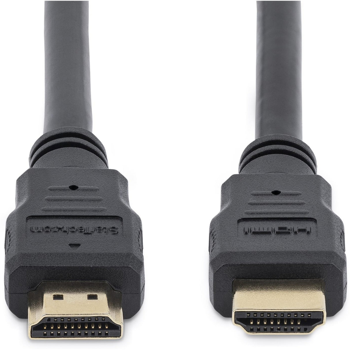 Startech 0,3 m kort højhastigheds HDMI-kabel – ultra HD 4K x 2K HDMI-kabel – HDMI til HDMI mm (sort)