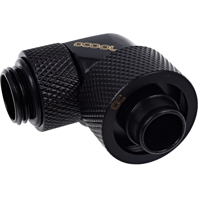 Alphacool eiszapfen 16 10mm kompressionsfittingforbindelse (sort, drejelig på gevindsiden)