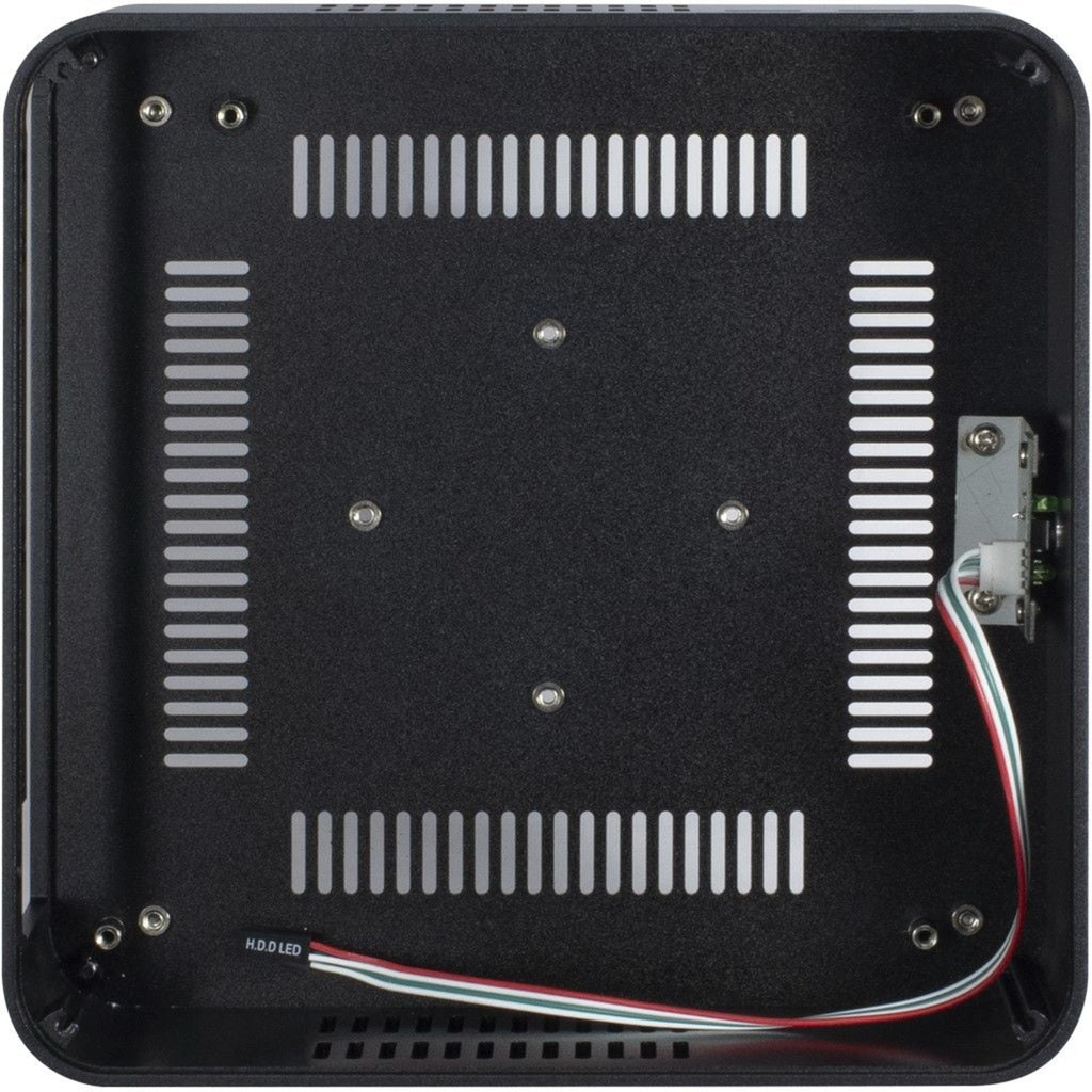 Inter-tech ITX A80 HTPC-hus (sort | 2x USB-A)