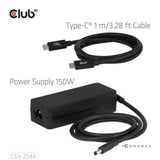 Club 3D 14-1 USB-C Quad Display dockingstation (sort)