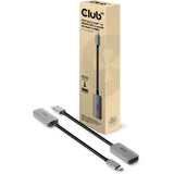Club 3D USB Type C - DP1.4 aktiv adapter (grå)