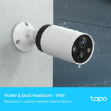 Tp-link tapo c420s1 sikkerhedskamera (hvid, 2k qhd, ip65)