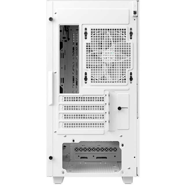 Deepcool ch360 digitalt mini tårnhus (hvid | 1x USB-A | 1x USB-C | RGB | hærdet glas)