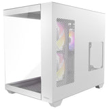 Antec cx800 argb midi tårnhus (hvid | 2x usb-a | hærdet glas)