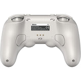8bitdo pro 3 bluetooth gamepad (lyse grå rød, switch 1 2, pc, android, 2,4 ghz bluetooth usb)