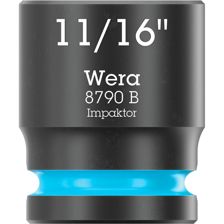 Wera 9608 hætte magnetisk strimmel b imperial imperial 1 topnøgle (sort grøn, 9 styk)
