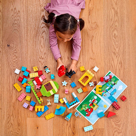 Lego Duplo - luksus opbevaringsboks byggelegetøj (10914)