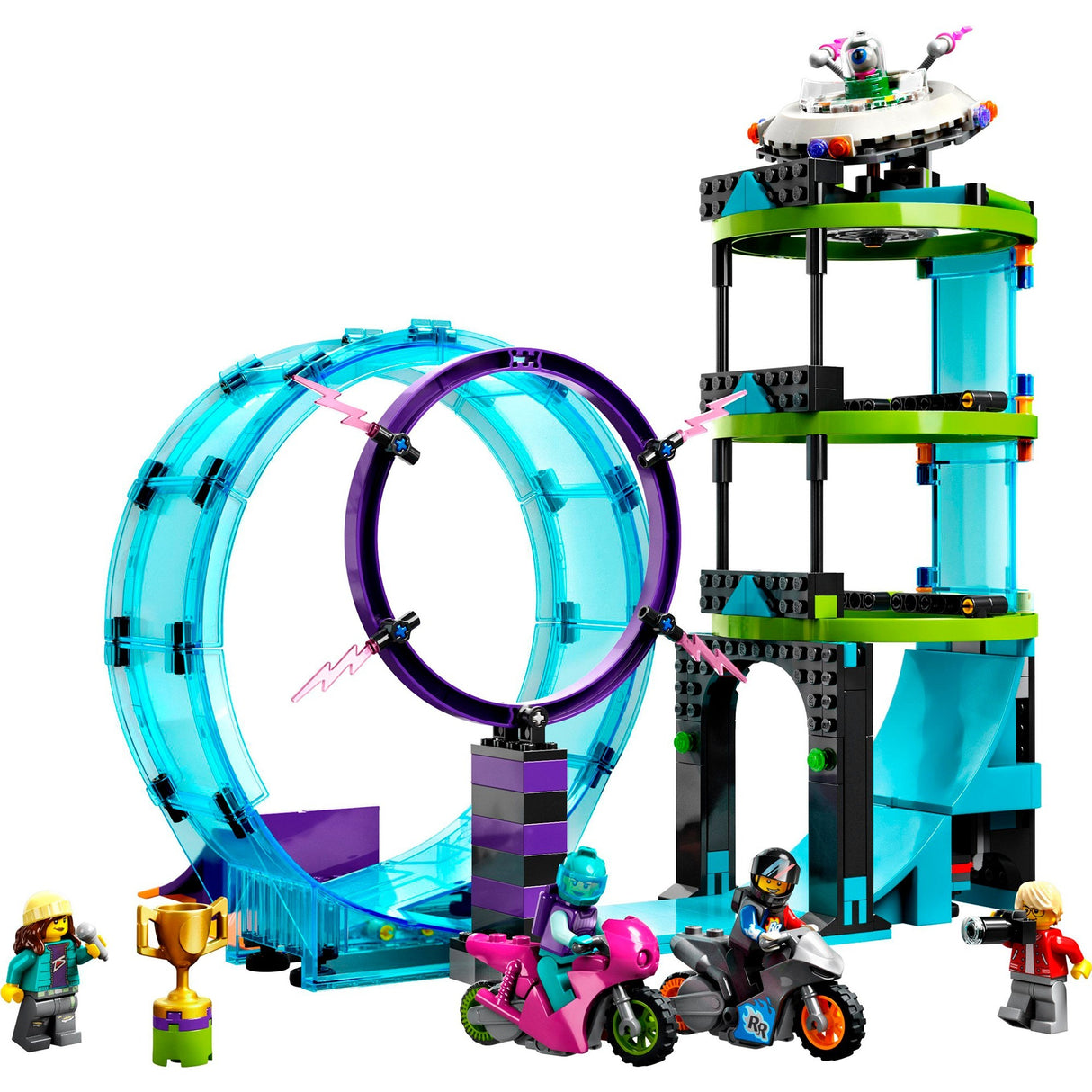 Lego City - Ultimate Stunt Drivers Challenge Construction Toy (60361)