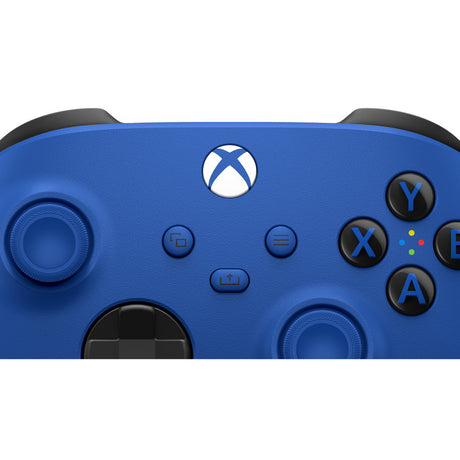 Microsoft xbox trådløs controller - stødblå (blå, bluetooth)