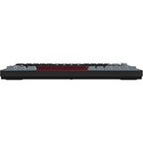 Montech mkey pro darkness rgb mekanisk tastatur (sort, us-layout (qwerty), gateron g pro brown, 75%, hot-swappable, rgb, double-shot pbt, usb-c | 2.4 ghz | bluetooth 5.2)