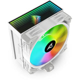 Sharkoon a50 rgb cpu køler (hvid, 4-benet pwm blæserstik)