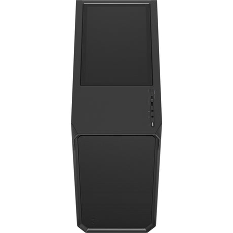 Fractal design focus 2 sort solid midi tårnhus (sort | 2x USB-A)