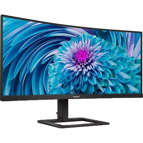 Philips 346e2cuae 00 34 buet ultrabred skærm (sort, HDMI, skærmport, 4x USB-A, USB-C)