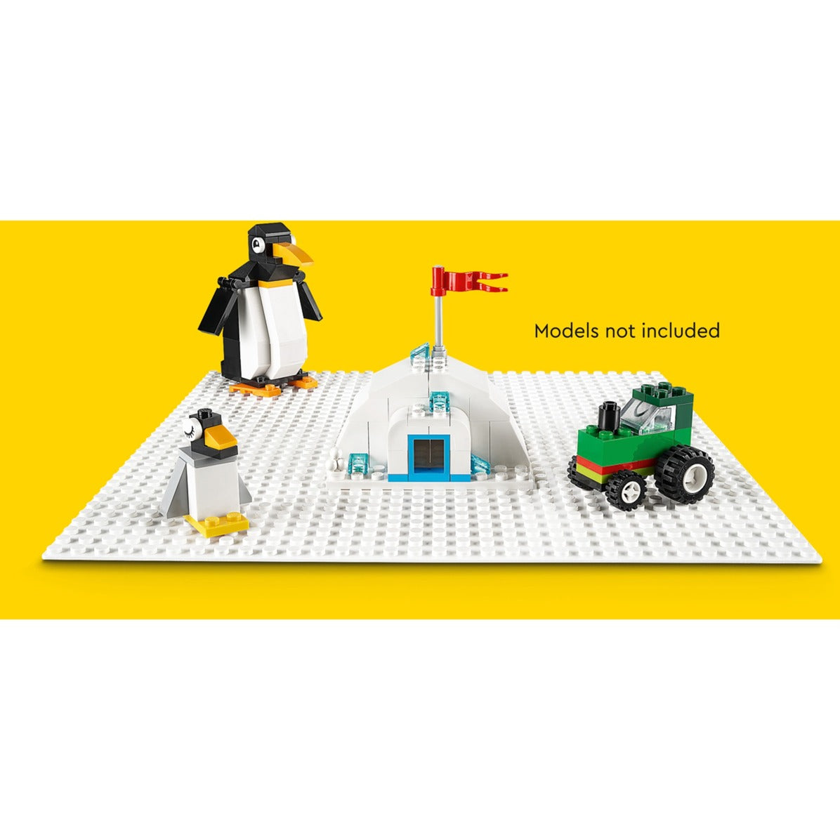 Lego classic 11026 byggeplade hvid