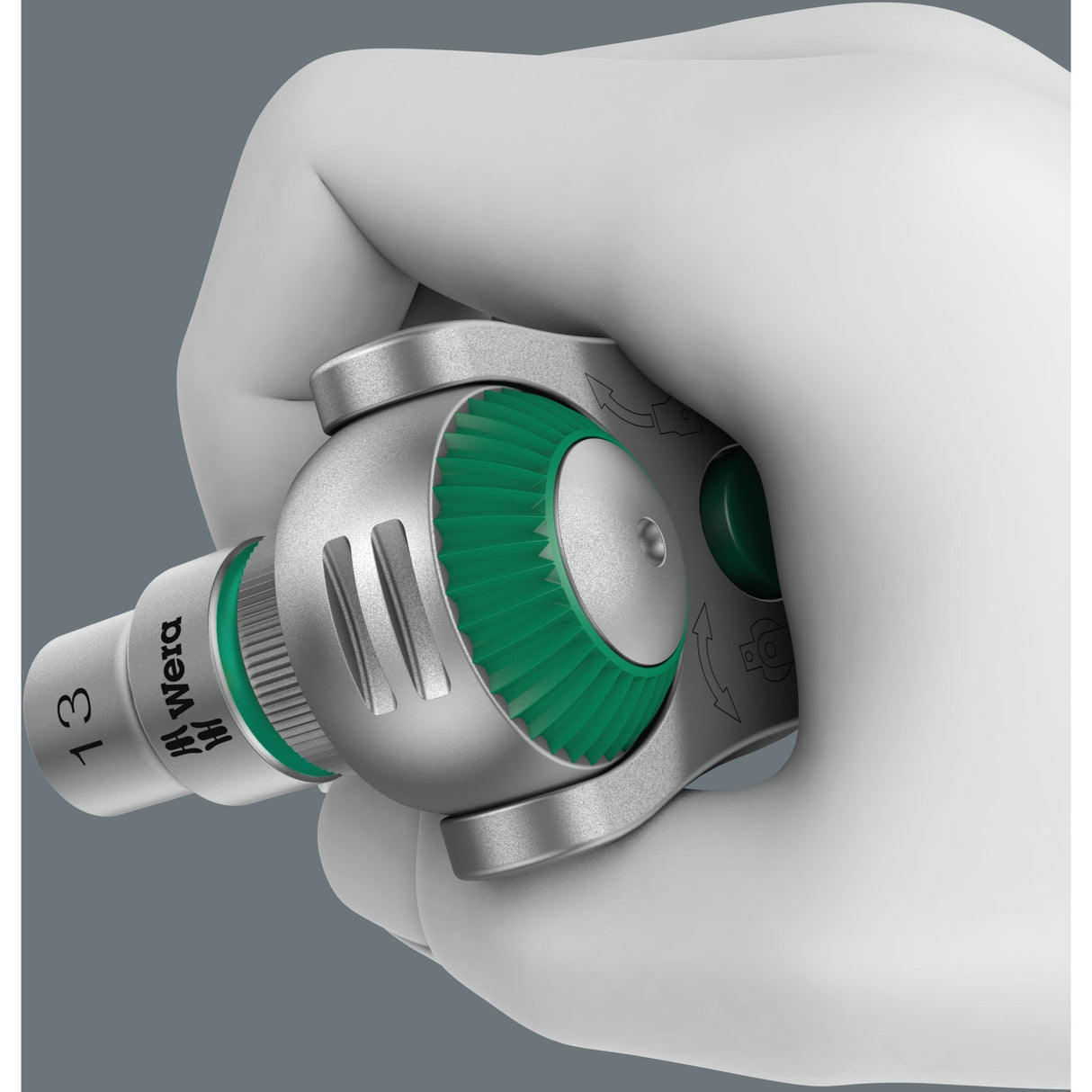 Wera Kraftform Kompakt Zyklop Speed 1 4 Værktøjssæt (26 stk.)