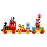 Lego duplo disney mickey minnie fødselsdagstog, bygbart legetøj til småbørn 10941