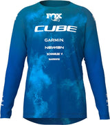 Cube rookie x action team - mtb langærmet trøje til børn