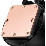 Silverstone vida 240 slim vandkøling (sort)