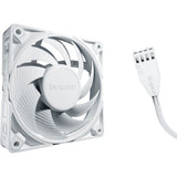 Vær stille! silent wings pro 4 pwm kabinetventilator (hvid, 120 x 120 x 25 mm)